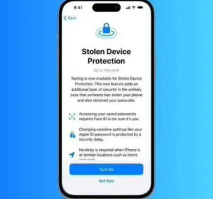 黄岩苹果授权维修店分享被盗设备保护功能开启方法 